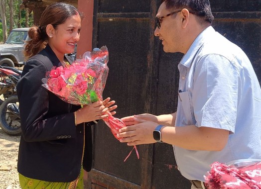 महिला, बालबालिका तथा ज्येष्ठ नागरिकमन्त्री मा. सिता वादी ज्यूको स्वागत समेत जयन्दु बाल सुधार गृह अनुगमन
